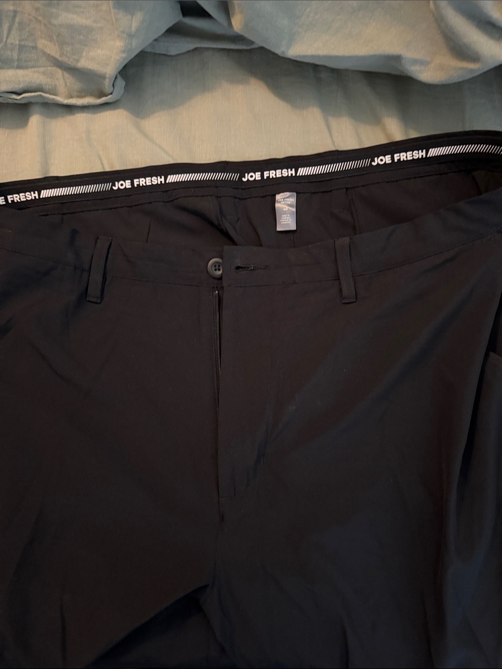 Joe Fresh 40 Black Straight Dress/Golf shorts